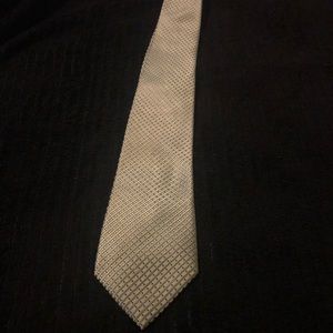 Michael Kors Green Silk Pattern Tie